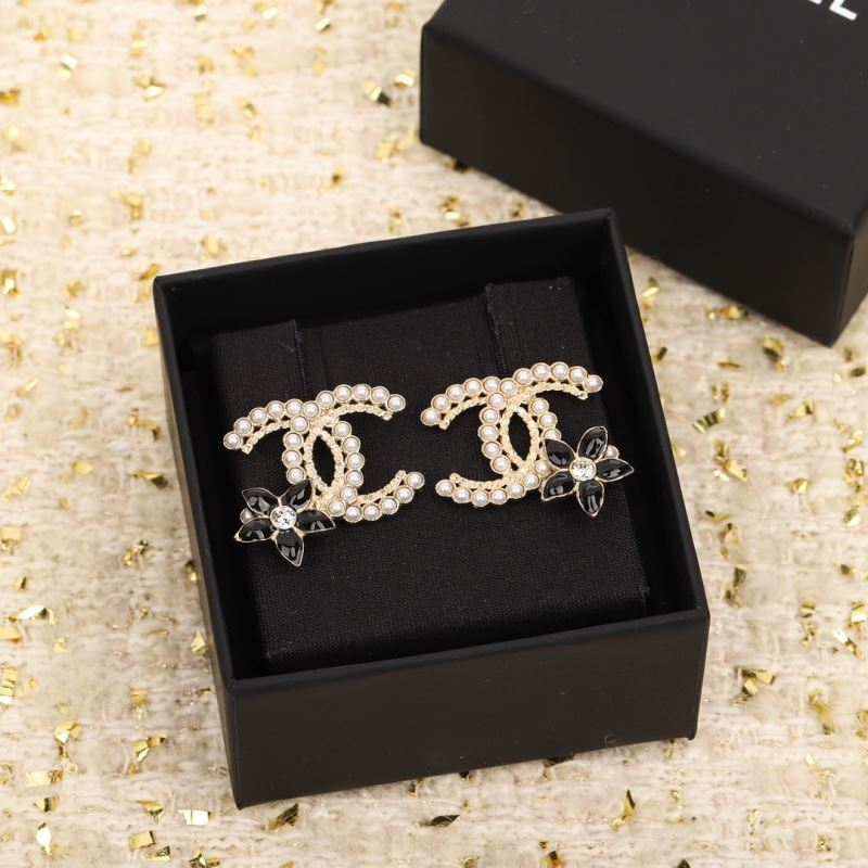 Ch*el earrings